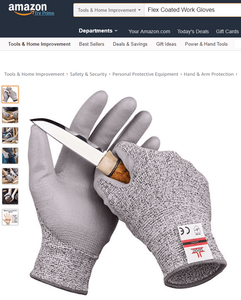 Safeat work gloves launch on Amazon