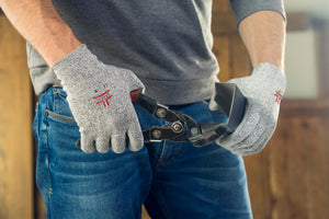 SAFEAT cut resistant work gloves cutting